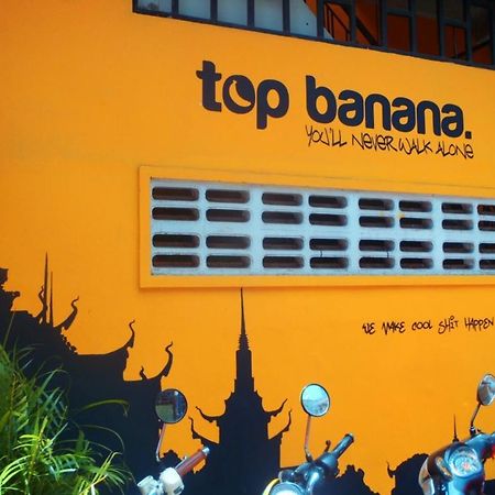 Top Banana Guesthouse & Rooftop Bar Phnom Penh Luaran gambar